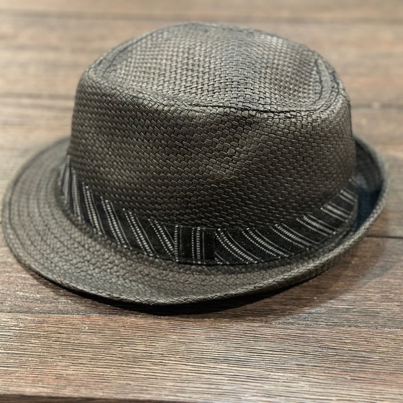 DPC DORFMAN PACIFIC CO gray‎ Fedora woven Hat Size M Medium, GUC - Picture 4 of 4